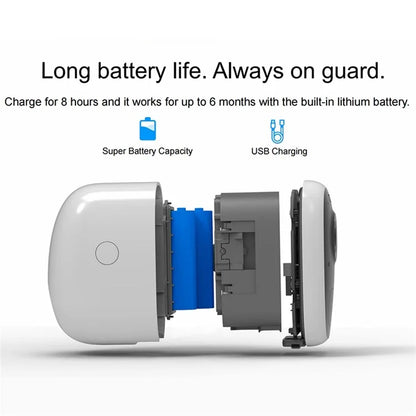 HUBVIEW CG1 PIR Body Induction Wireless Camera WiFi Surveillance Cam Remote Monitor, with 32GB Memory Card