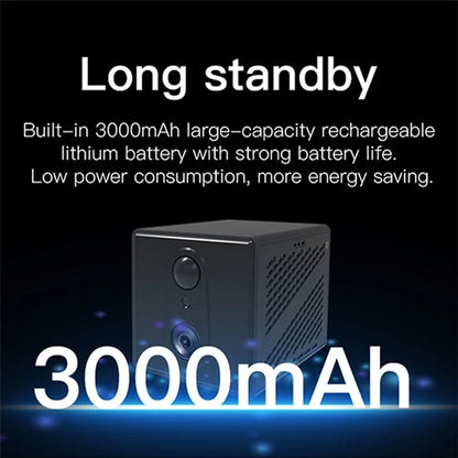 4G 3MP Home Security Camera Wireless Two-Way Talk Night Vision Camera (APP: Okam), No Memory Card