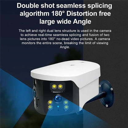 WiFi Home Security Camera 1080P HD Motion Detection Camera Wide Angle Monitor (Without TF Card)