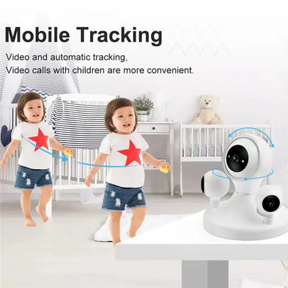 HD WiFi Camera Motion Detection Night Vision 3-Lens Home Security Camera, No Memory Card