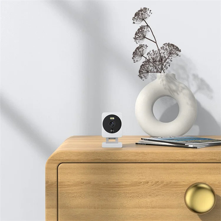 Home Security WiFi Camera Two-Way Voice Intercom Motion Detection Camera Support Tuya App (2.0MP, No Memory Card)
