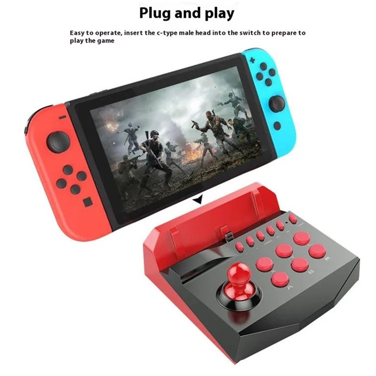 HONSON HS-SM319 Joystick Controller Arcade Game Station for Nintendo Switch