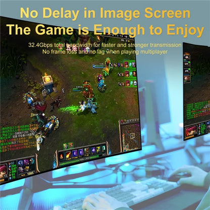 MINDPURE DP002 1m Displayport 1.4 Cable 32.4Gbps 8K 60Hz DP to DP Male to Male Wire