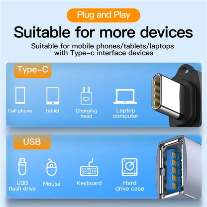 MINDPURE USB 3.2 Gen2 / Type-C Mini Converter OTG Adapter with Anti-Loss Lanyard