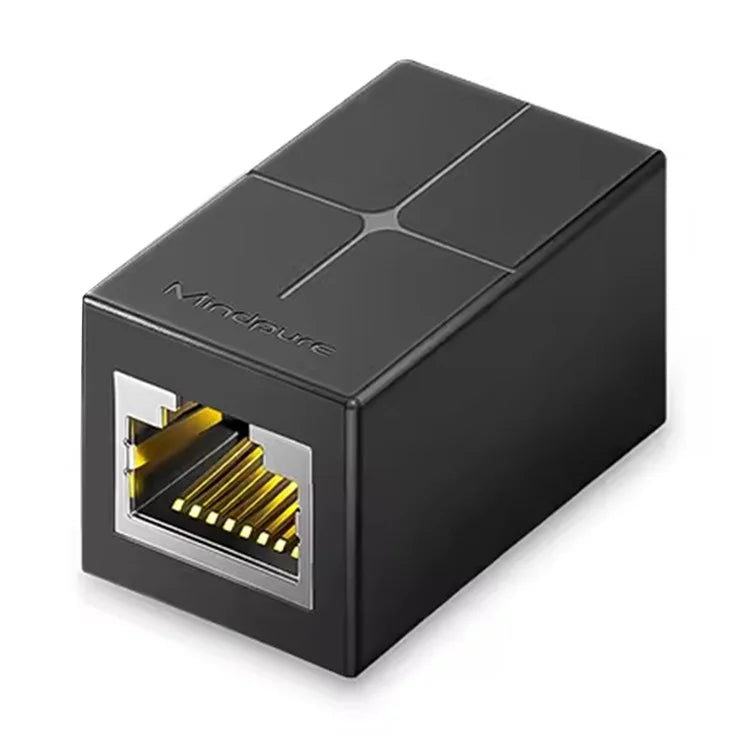 MINDPURE AD043 RJ45 Connector Cat6 Ethernet Cable Adapter Gigabit Network Extender
