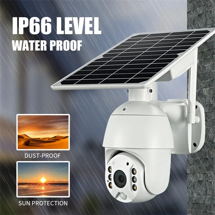 Q3 Solar Camera 1080P HD Night Vision WiFi Camera Outdoor Wireless Surveillance Camera (Global Version)