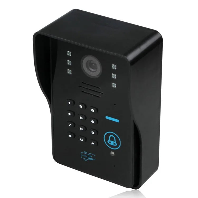 WF1002 1080P WiFi / IP Wireless Doorbell with Password and Card Unlock, Visual Intercom, EU Plug (CE, ROHS)