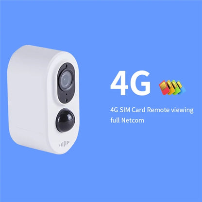 D1K 4G HD Solar Camera Night Vision Motion Detection Tuya Surveillance Cam