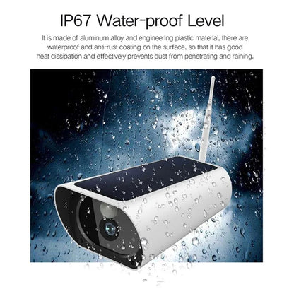 Y9 Solar-Powered WiFi HD Security Camera Outdoor Waterproof 1080P Wireless Camera