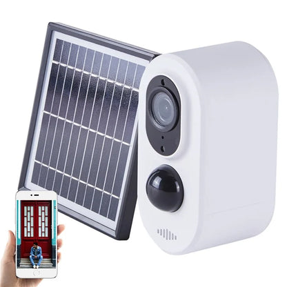D1K Solar Battery Powered Wireless WiFi HD Monitor Camera 3 Million Tuya Surveillance Camera