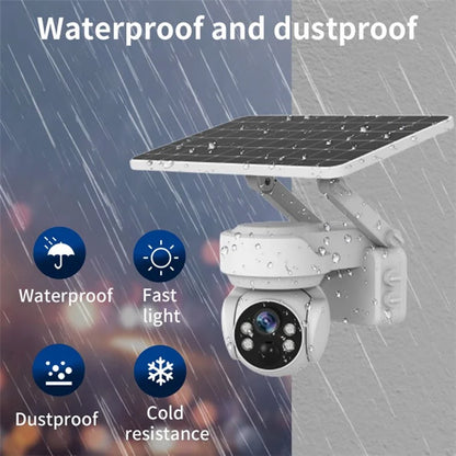 Q2 EU Version 4G Camera 2MP Home Remote Monitor Solar Security Camera