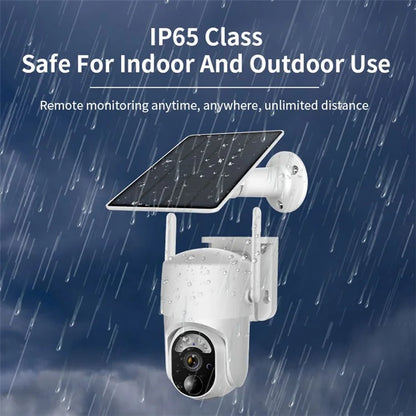 S50 3MP HD Solar-Powered Outdoor Wireless WiFi Camera AI Human Detection Surveillance Camera