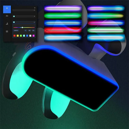 DSP-828 For Sony PS5 Game Controller Dual Charger Dock LED Light Fast Charging Station