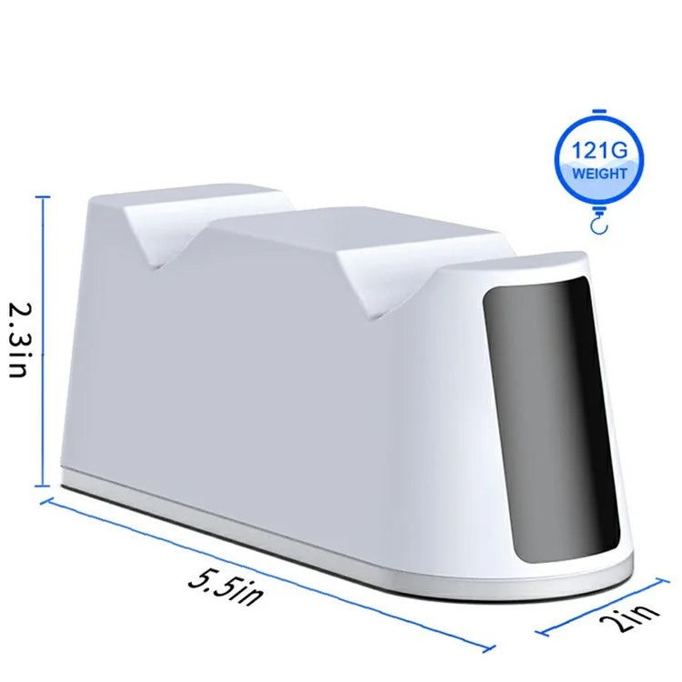 DSP-828 For Sony PS5 Game Controller Dual Charger Dock LED Light Fast Charging Station