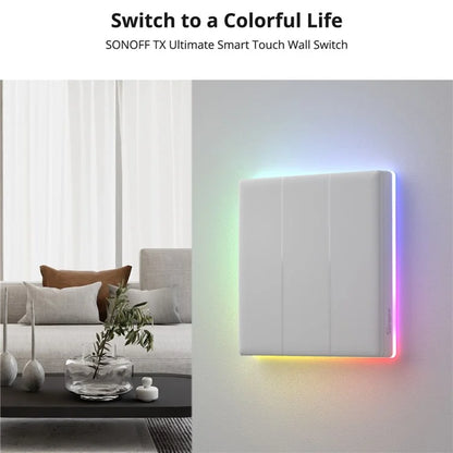 SONOFF TX Ultimate Smart Touch Wall Switch with WiFi and eWeLink-Remote Compatibility