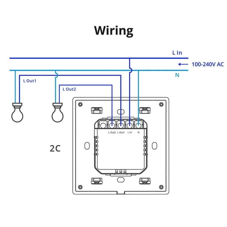 SONOFF TX Ultimate Smart Touch Wall Switch with WiFi and eWeLink-Remote Compatibility