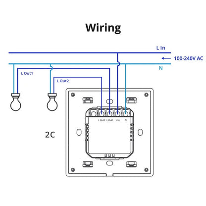 SONOFF TX Ultimate Smart Touch Wall Switch with WiFi and eWeLink-Remote Compatibility
