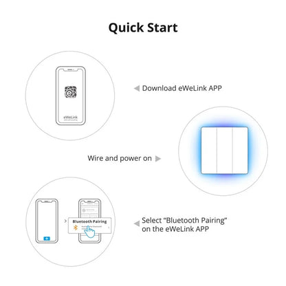 SONOFF TX Ultimate WiFi Smart Touch Wall Switch Support eWeLink-Remote