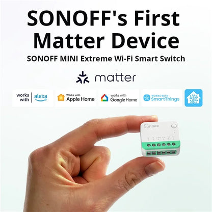 SONOFF MINIR4M WiFi Smart Switch Module Support eWeLink and Matter