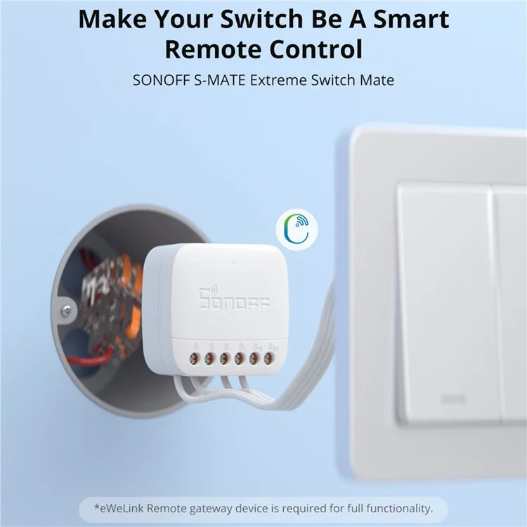 SONOFF S-MATE2 eWeLink-Remote Switch Mate for Smart Home Modified Module