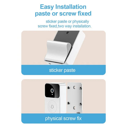 SN-D8 Two Way Audio Video Doorbell WiFi Mobile Phone Remote Home Camera