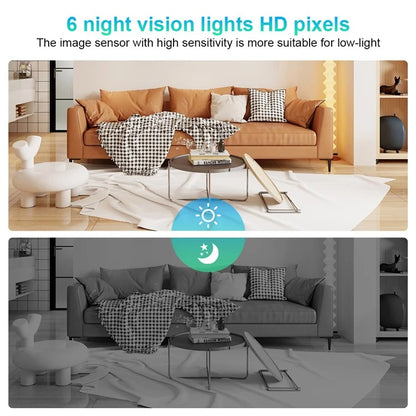 AS03 HD Night Vision Rechargeable Camera Home Security WiFi Camera