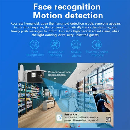 I311M HD Security Camera WiFi Pet Baby Monitor Supports Two-Way Intercom, Cloud Storage
