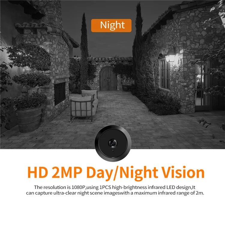 C23 1080P 3.97-Inch Screen Night Vision Doorbell Wide-Angle Camera for Home Security
