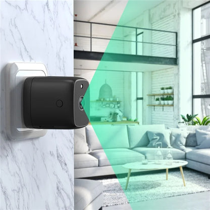 HI50 Charger Shape HD Night Vision Camera Home Security Mini WiFi Camera