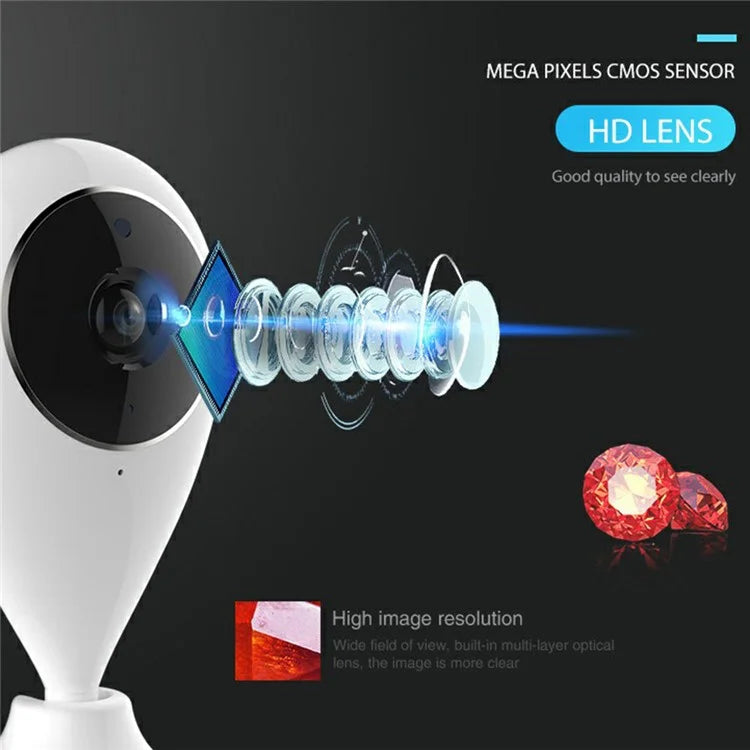 NEO NIP-55AI Wireless Night Vision Camera Home Security Mini Indoor WiFi Camera