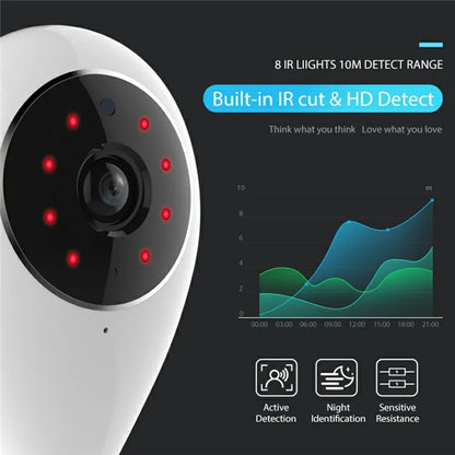NEO NIP-55AI Wireless Night Vision Camera Home Security Mini Indoor WiFi Camera