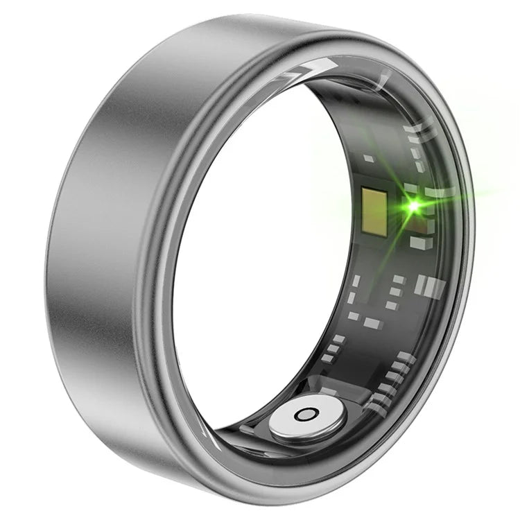 SR06 Aluminum Alloy Smart Ring Bluetooth Finger Health Tracker