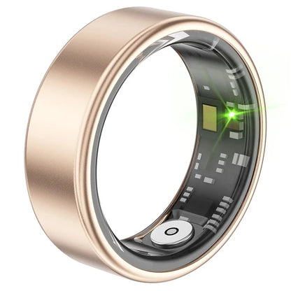 SR06 Aluminum Alloy Smart Ring Bluetooth Finger Health Tracker