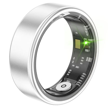 SR06 Aluminum Alloy Smart Ring Bluetooth Finger Health Tracker