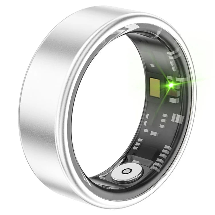 SR06 Aluminum Alloy Smart Ring Bluetooth Finger Health Tracker