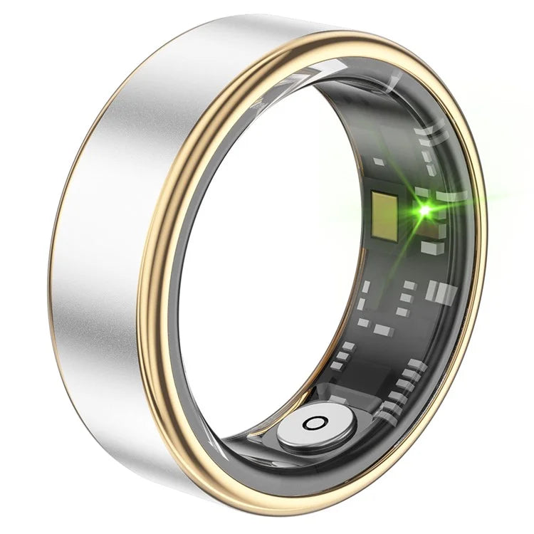 SR06 Aluminum Alloy Smart Ring Bluetooth Finger Health Tracker