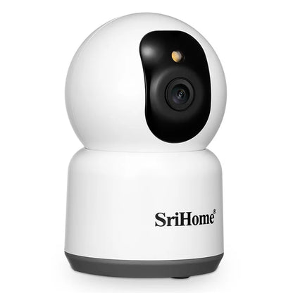 SRIHOME SH038 2.4G / 5G Dual Band 5.0MP 2-Way Audio WiFi IP Camera Night Vision Baby Monitor
