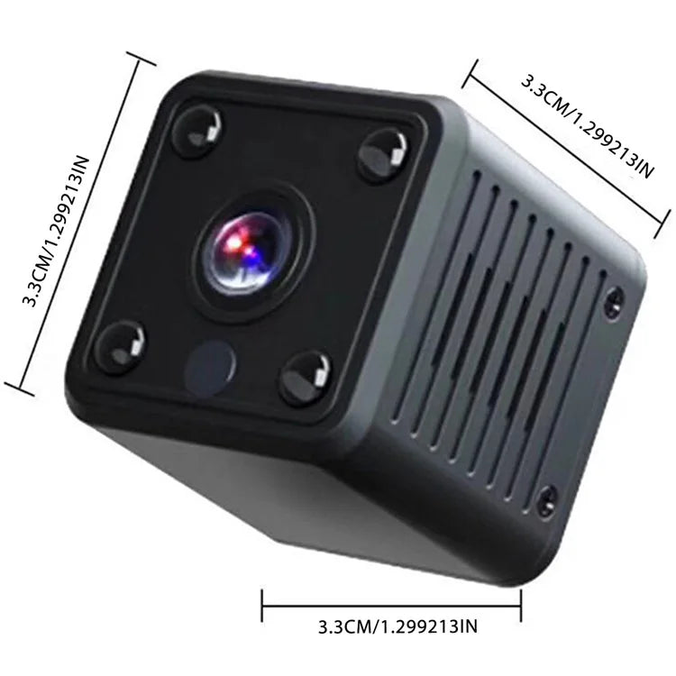 x6 Mini Square Infrared Night Vision Camera Home Security Indoor HD WiFi Camera