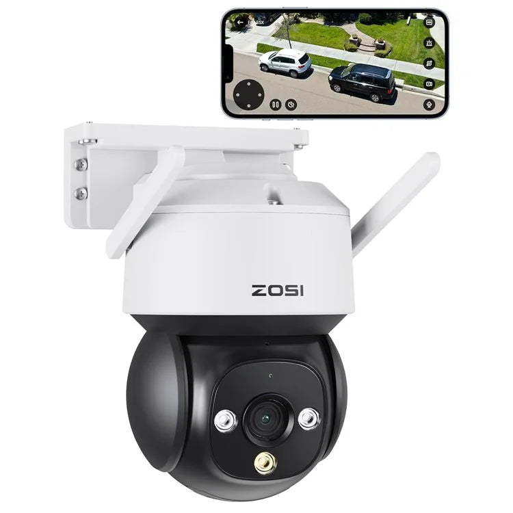ZOSI C290SE 4MP Two-Way Audio PTZ Camera Night Vision Smart Security Camera
