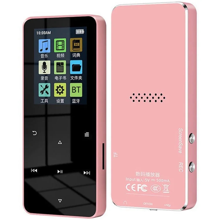 S308 Touch Screen MP3 Sound Recorder Music Video MP4 Player with Dictionary + Bluetooth Function