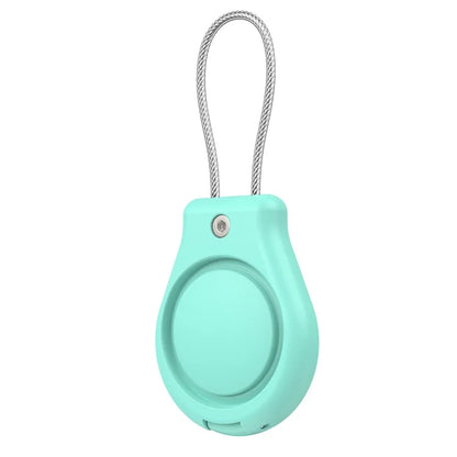 CP22 For Apple AirTag Case Bluetooth Locator Waterproof PC Protective Cover with Metal Strap