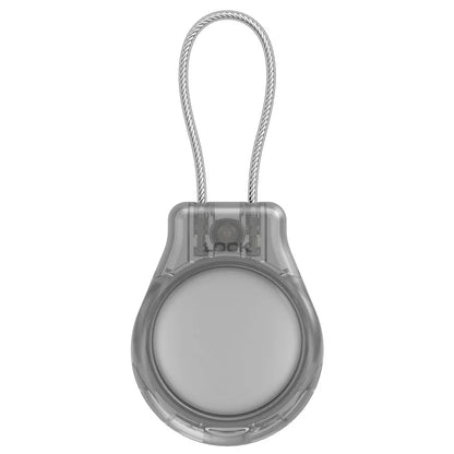 CP22 For Apple AirTag Case Bluetooth Locator Waterproof PC Protective Cover with Metal Strap