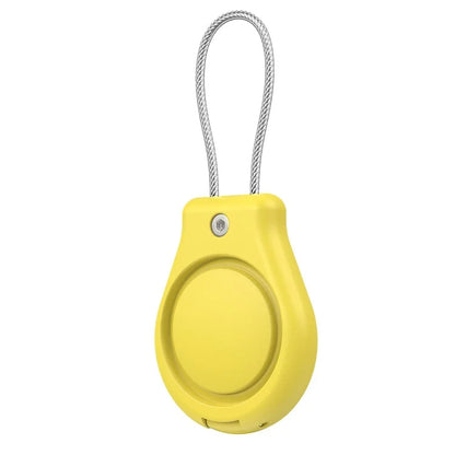 CP22 For Apple AirTag Case Bluetooth Locator Waterproof PC Protective Cover with Metal Strap