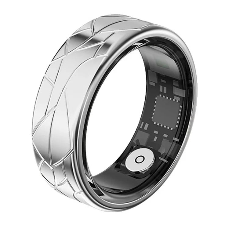 PX02 Crack Design Multi-Function Health Monitoring Smart Ring with Charging Case