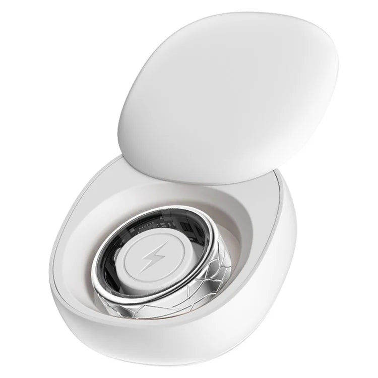 PX02 Crack Design Multi-Function Health Monitoring Smart Ring with Charging Case