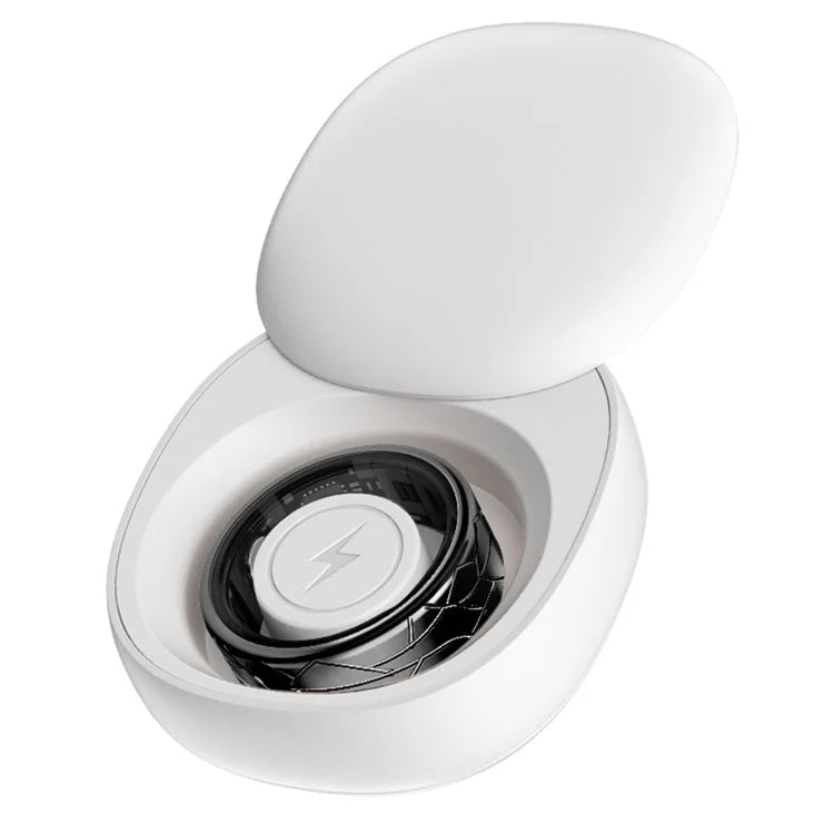 PX02 Crack Design Multi-Function Health Monitoring Smart Ring with Charging Case