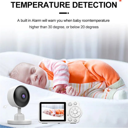 C3 2.8 inch HD Screen Baby Monitor Camera Remote Monitoring IPC Camera Baby Caretaker, EU Plug