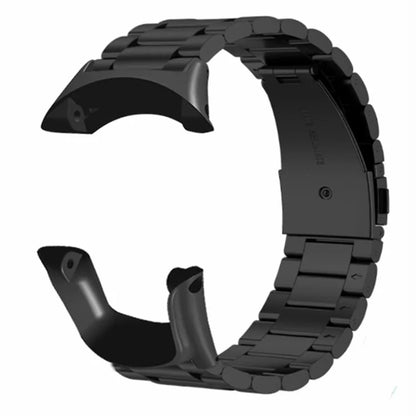 For Sunnto Ambit 3 / Ambit 3 Sport / Ambit 3 Run Steel Watch Strap 3-Bead Wrist Band Replacement