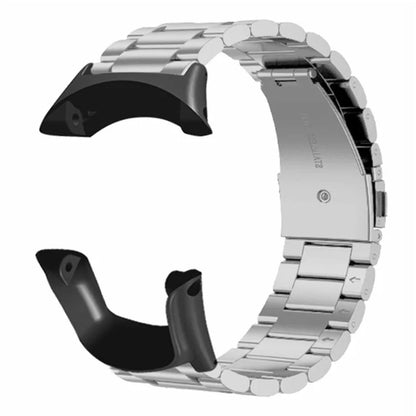 For Sunnto Ambit 3 / Ambit 3 Sport / Ambit 3 Run Steel Watch Strap 3-Bead Wrist Band Replacement