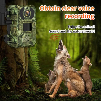 H10 4MP Wildlife Solar Motion Detection Hunting Trail Camera 4G / US Version